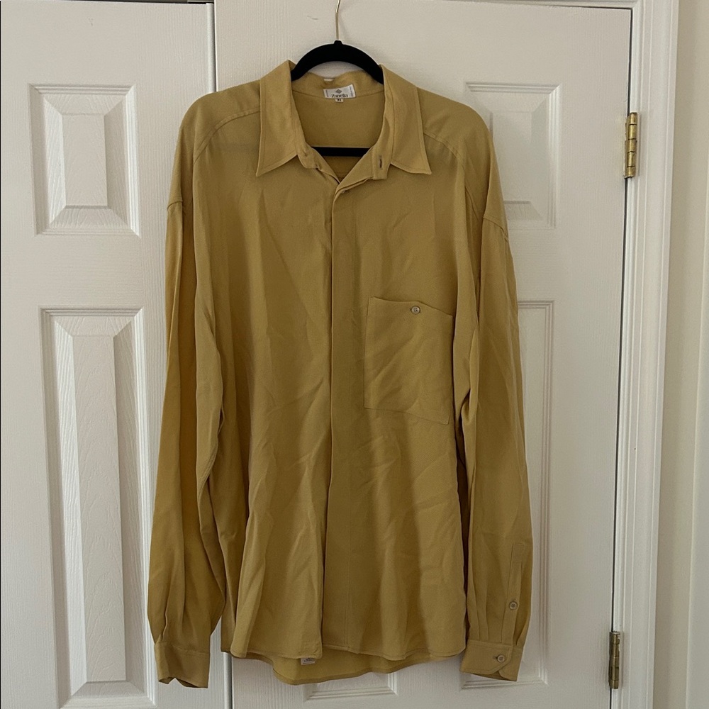 Zanella Vintage Long Sleeve Button-Up Shirt